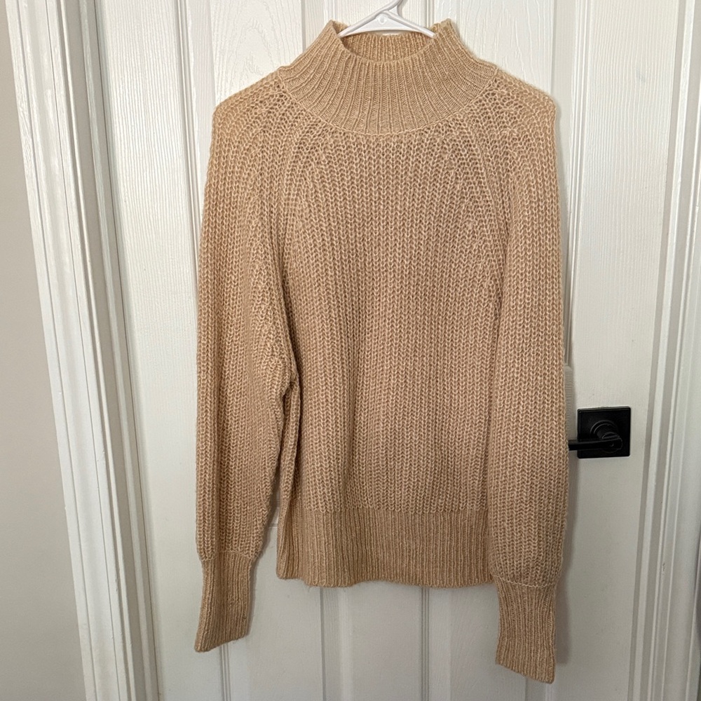 Brave Soul Beige Cowl Neck Sweater